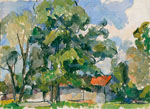 Near the Barn. 1921