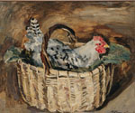 Cock in a Basket. 1930